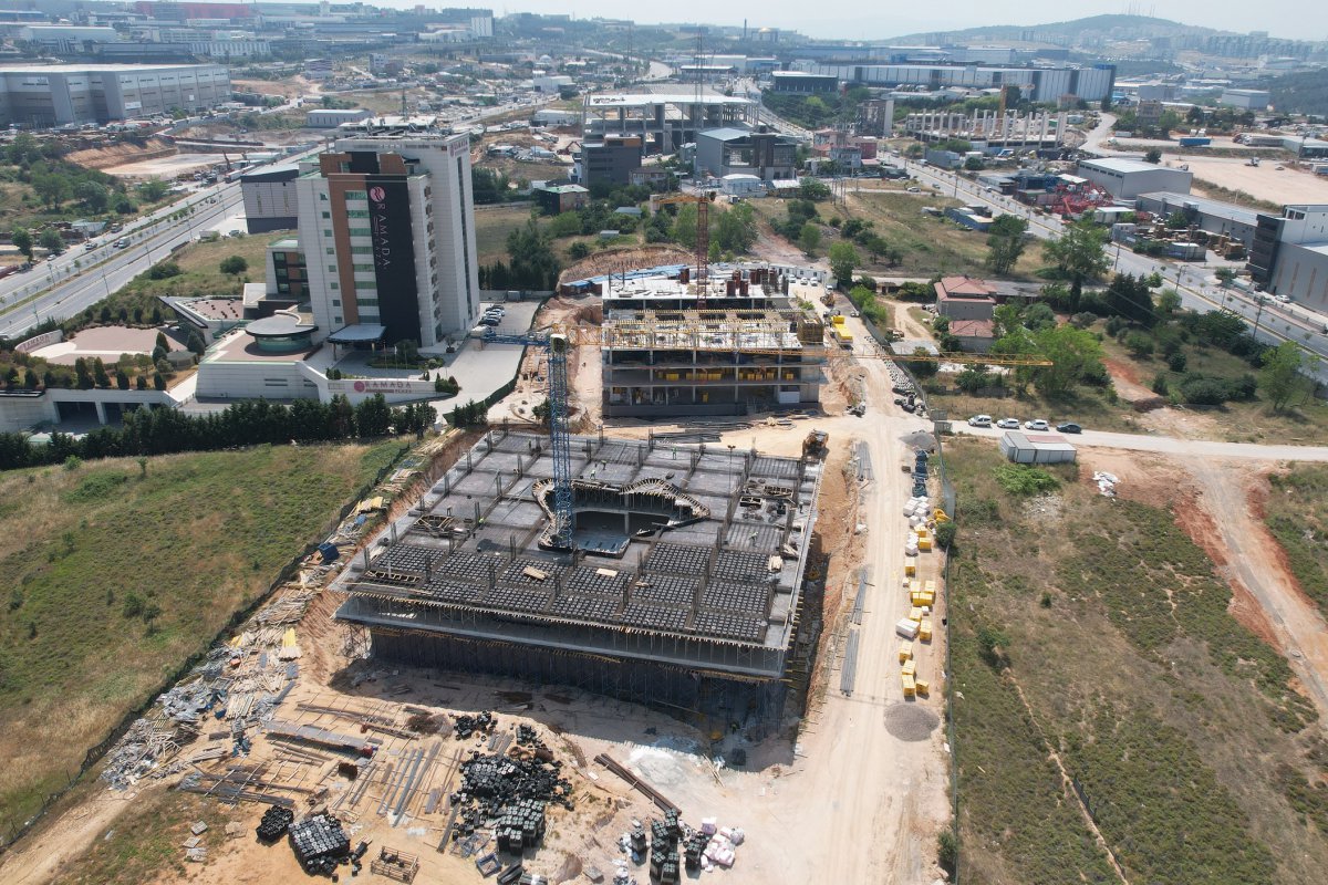 Spor Lisesi’nde çalışmalar tüm hızıyla devam ediyor