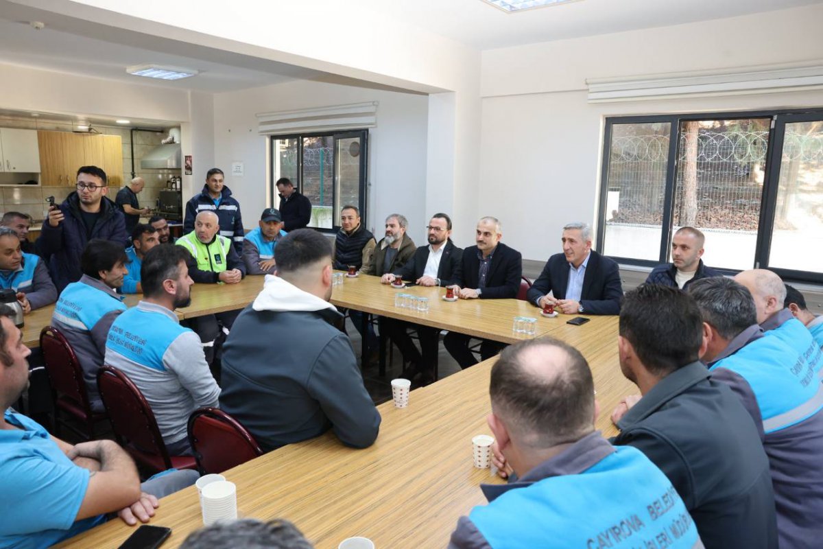 Çiftçi, “Emeğiniz, şehrimizi daha güzel ve temiz kılıyor”