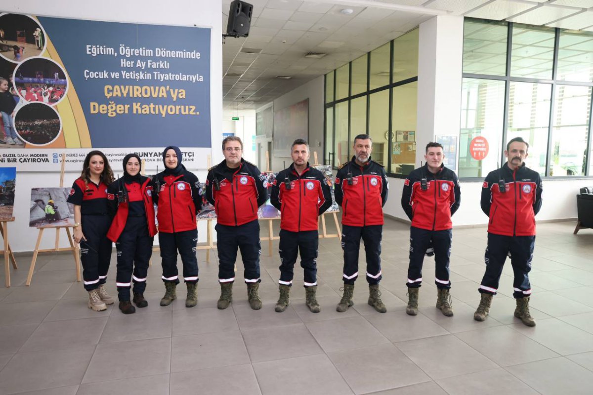 ÇAK-TİM’in afet farkındalık eğitimleri tamamlandı