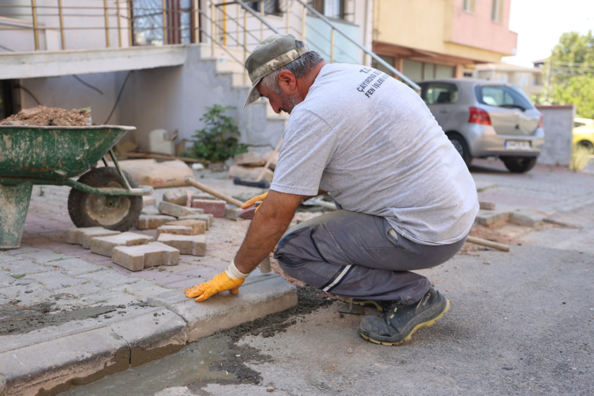 Fen İşleri ekiplerinden yoğun çalışma