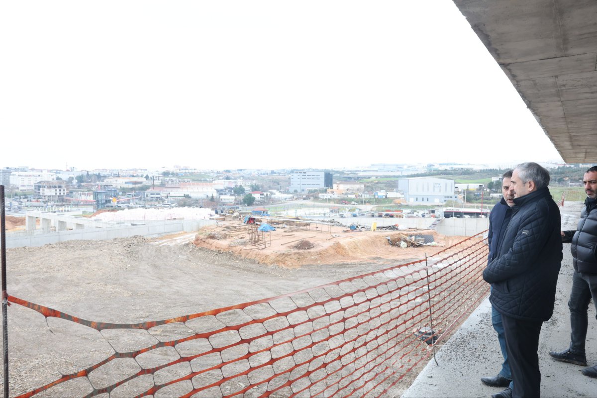 Çiftçi, “Spor lisemizin inşaatı hızla devam ediyor”