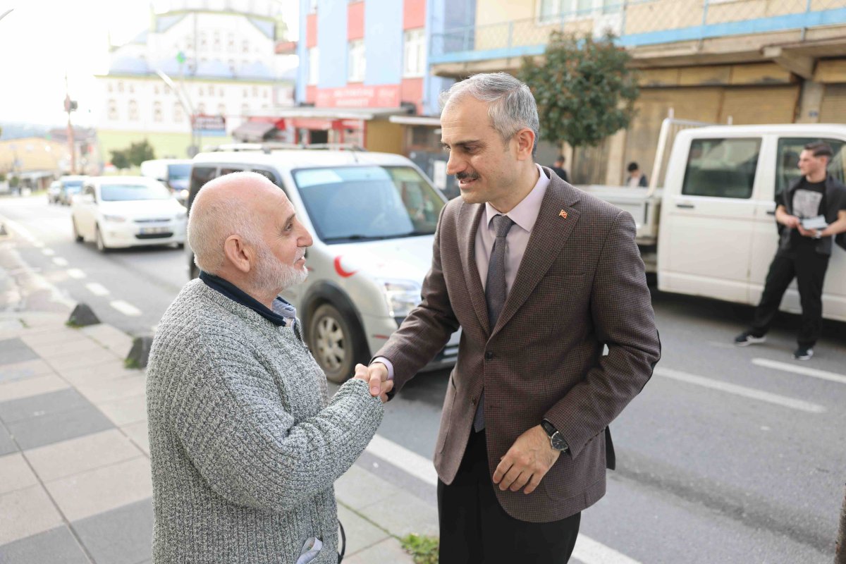 Vatandaşlarımızla iç içeyiz